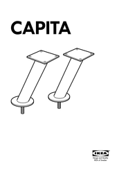 IKEA CAPITA 40051196 Montageanleitung
