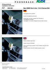 Kuda 292100 Einbauanleitung
