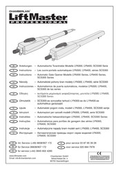 Chamberlain LiftMaster Professional SCS300 Serie Anleitungen