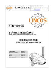 LINCOS STD-4040E Bedienungs- Und Wartungsanleitung
