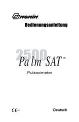 Nonin 2500 PalmSAT Bedienungsanleitung