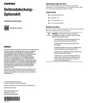 Compaq 9000 Serie Installationsanleitungen