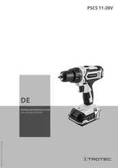 Trotec PSCS 11-20V Originalbetriebsanleitung