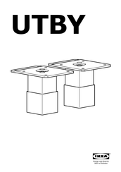 IKEA UTBY 902.443.34 Bedienungsanleitung
