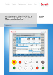 Bosch Rexroth IndraControl VDP 92.3 Projektierung