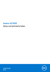 Dell Vostro 15 5515 Einrichtung Und Technische Daten