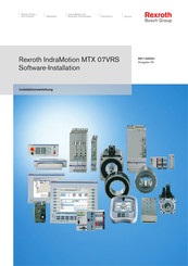 Bosch Rexroth IndraMotion MTX 07VRS Installationsanleitung