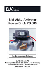 eQ-3 elv Power-Brick PB 500 Bedienungsanleitung
