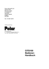 Polar CITS100 Bedienerhandbuch
