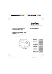 Sanyo CDP-M420 Bedienungsanleitung