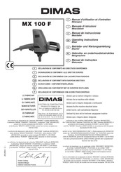 DIMAS MX 100 F Betriebs- Und Wartungsanleitung