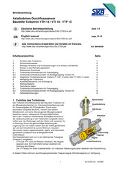 Sika Turbotron VTP 15 VA-41 Betriebsanleitung