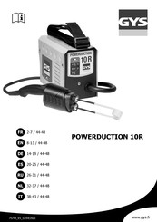 GYS POWERDUCTION 10R Bedienungsanleitung