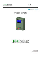 solar+more Pulsar Simple Installations- Und Bedienungshandbuch