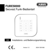Abus FUBE50000 Installations- Und Bedienungsanleitung
