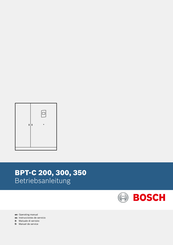 Bosch BPT-C 350 Betriebsanleitung