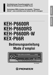 Pioneer KEH-P6600R-W Bedienungsanleitung