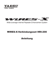 Yaesu HRI-200 wires-X Anleitung