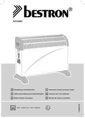 Bestron ACV2001 Gebrauchsanweisung