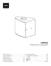 Bose AMM112 Produktanleitung