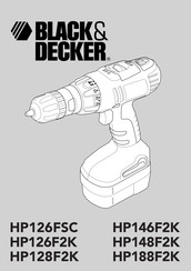 Black+Decker HP148F2K Handbuch