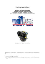 WilTec LIFAN 92403 Bedienungsanleitung
