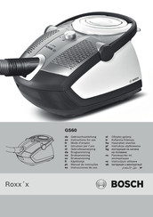 Bosch Roxx'x GS60-Serie Gebrauchsanleitung