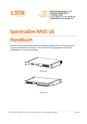 LDDE SpectraDim MVC-16 Handbuch