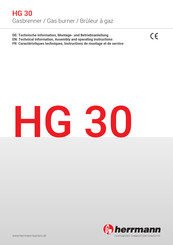 Herrmann HGM 30s Serie Montage- Und Betriebsanleitung