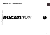 Ducati 998S 2002 Anleitung- Und Instandhaltungsheft