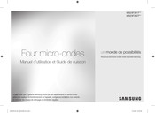 Samsung MS23F301T-Serie Bedienungsanleitung Mit Zubereitungshinweisen