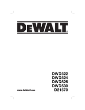 DeWalt DWD530KS Bersetzt Von Den Originalanweisungen