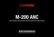 V-Moda M-200 ANC Benutzerhandbuch