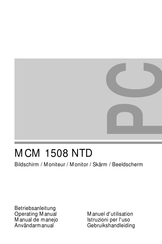 Siemens MCM 1508 NTD Betriebsanleitung