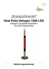 Klimatronic Heat Patio Halogen 1500 LED Bedienungsanleitung