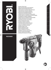 Ryobi RSDS800-K Übersetzung Der Originalanleitung