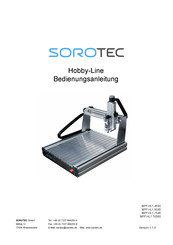 SOROTEC Hobby-Line 4530 Bedienungsanleitung