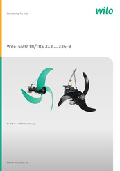 Wilo EMU TR 212-Serie Einbau- Und Betriebsanleitung