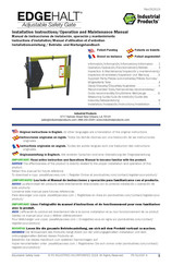 PS Industries EDGEHALT Betriebs- Und Wartungshandbuch