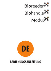 Navkom BioreaderX Bedienungsanleitung