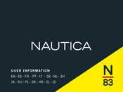NAUTICA N-83 Bedienungsanleitung