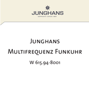Junghans W 615.94-8001 Bedienungsanleitung