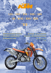 KTM 380EGS 1999 Bedienungsanleitung