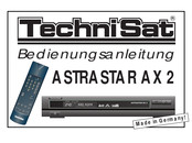 TechniSat ASTRASTAR AX 2 Bedienungsanleitung