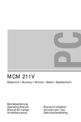 Siemens MCM 211V Betriebsanleitung