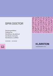 Klarstein Spin Doctor Bedienungsanleitung