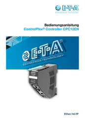 E-T-A ControlPlex CPC12EN Bedienungsanleitung