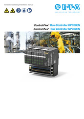 E-T-A ControlPlex CPC20EN Installationsanleitung