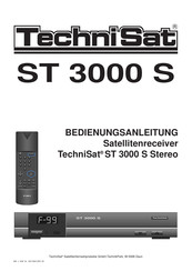 TechniSat ST 3000 S Bedienungsanleitung
