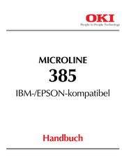 Oki MICROLINE 385 Handbuch